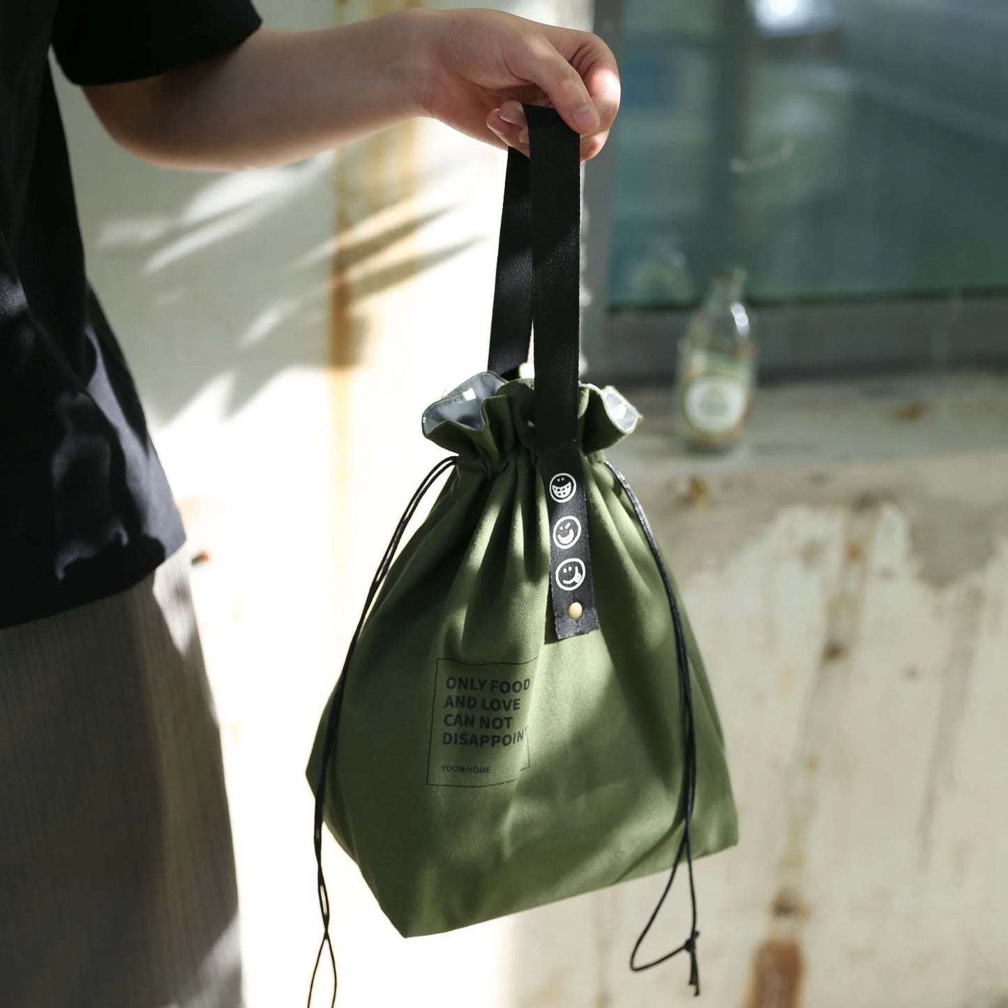Portable Insulated Lunch Bag | Stylish Canvas Cooler Tote
