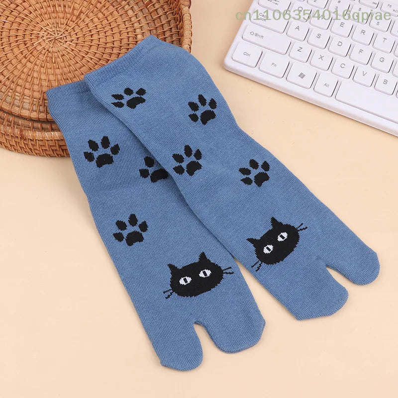 Unisex Japanese Two Finger Socks | Comfortable Split Toe Design