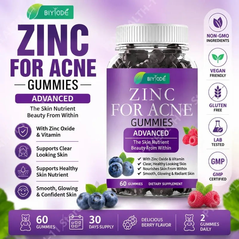 Zinc Gummies with Vitamin A & C | Immune Support & Wellness