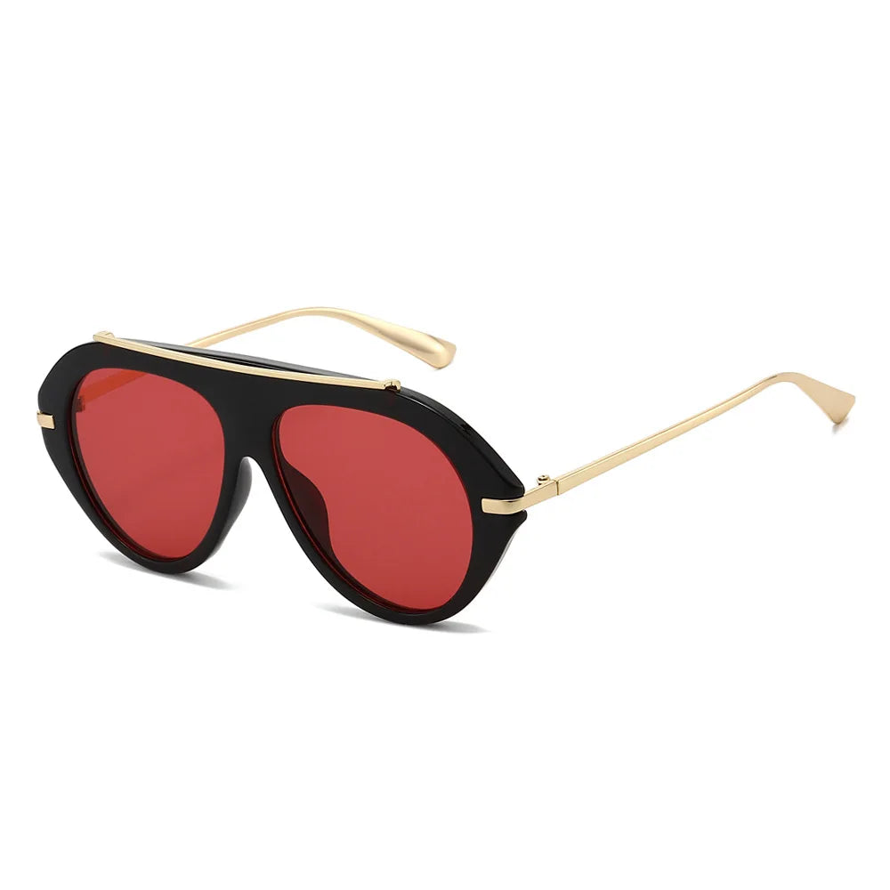 Oversized Retro 70s Pilot Sunglasses | Stylish Vintage Shades