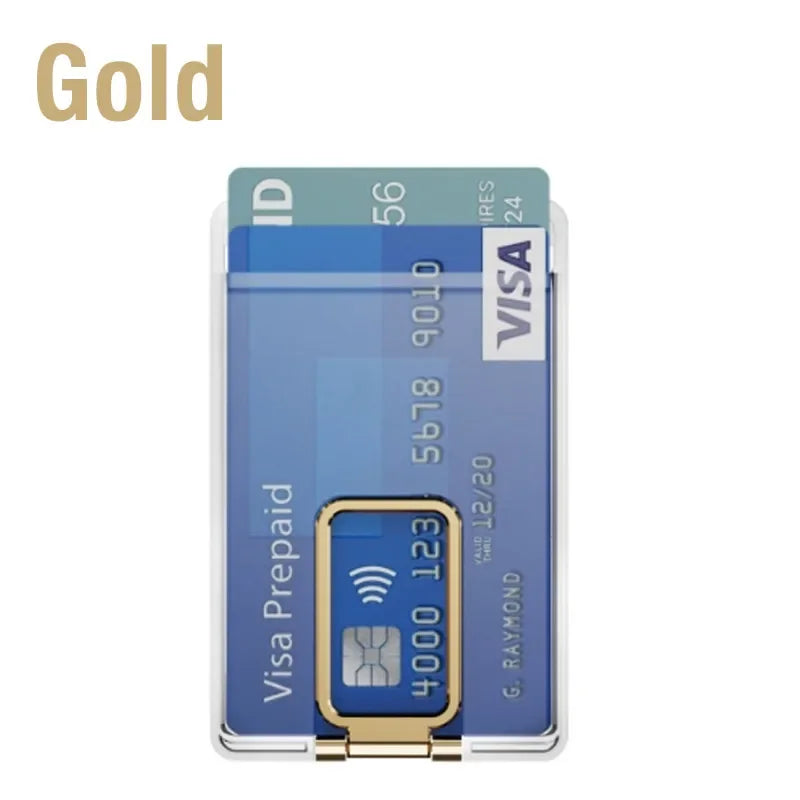 Magnetic Phone Card Holder & Stand | Dual Functionality for iPhone