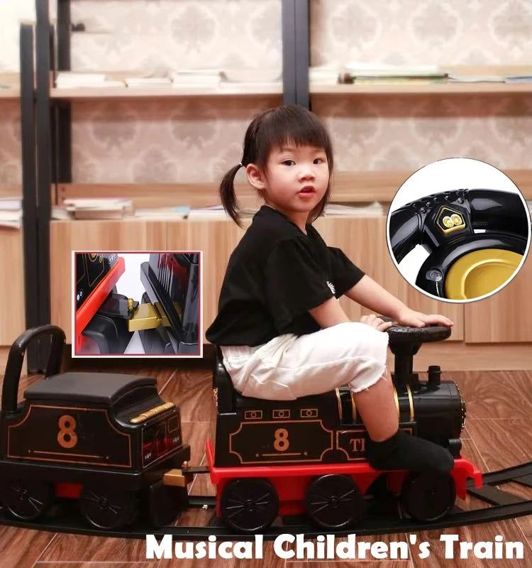 Electric Train Kids Riding Toy | Fun Railway Ride-on for Kids