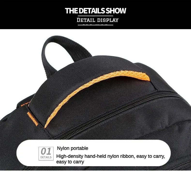 Men's Oxford Waterproof Backpack | Stylish School & Travel Bag