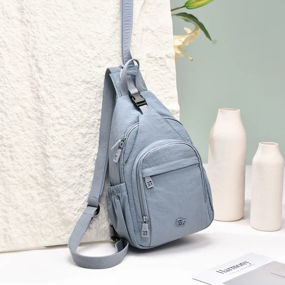 Women's 3-in-1 Convertible Shoulder Chest Bag & Backpack