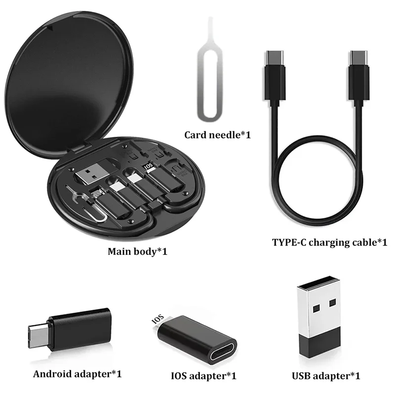 Multi USB Type C Charging Cable Kit | Fast & Versatile Adapter Set