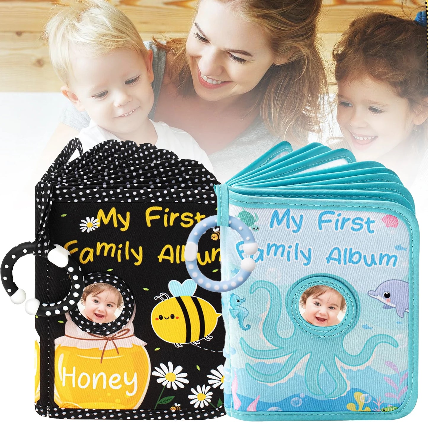 Baby Photo Album | My First Photo Book for Cherished Memories