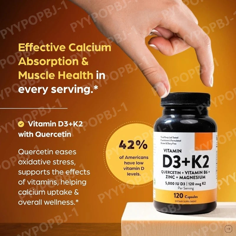 Vitamin D3 K2 Magnesium Supplements | Boost Immune Health