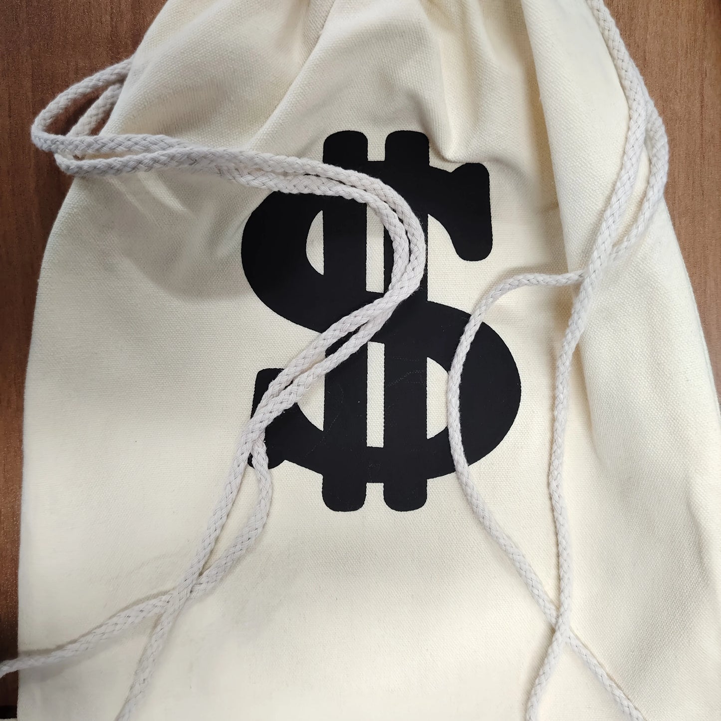 Reusable Dollar Sign Money Bag | Ideal for Gifts & Decor