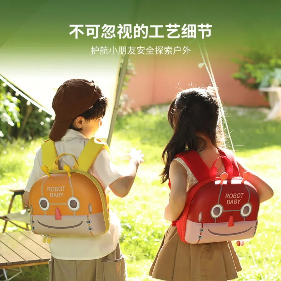 Cute 3D Robot Kids Backpack | Lightweight Toddler Daypack