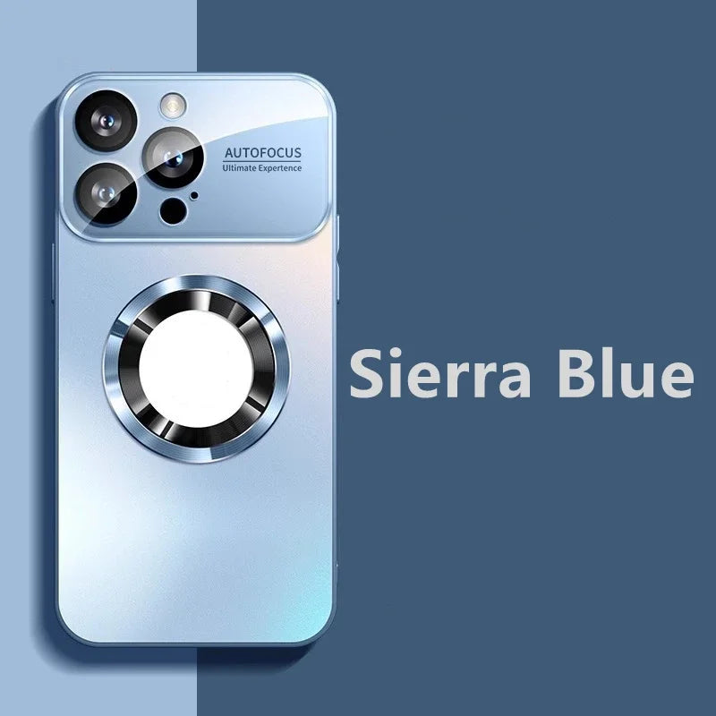 Titanium Metallic Matte Case for iPhone | Premium Camera Protection