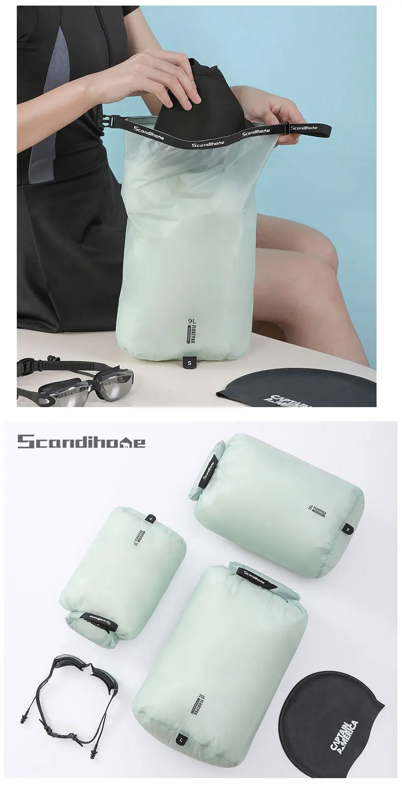 Ultralight Waterproof Dry Bag | Perfect Travel Storage Solution