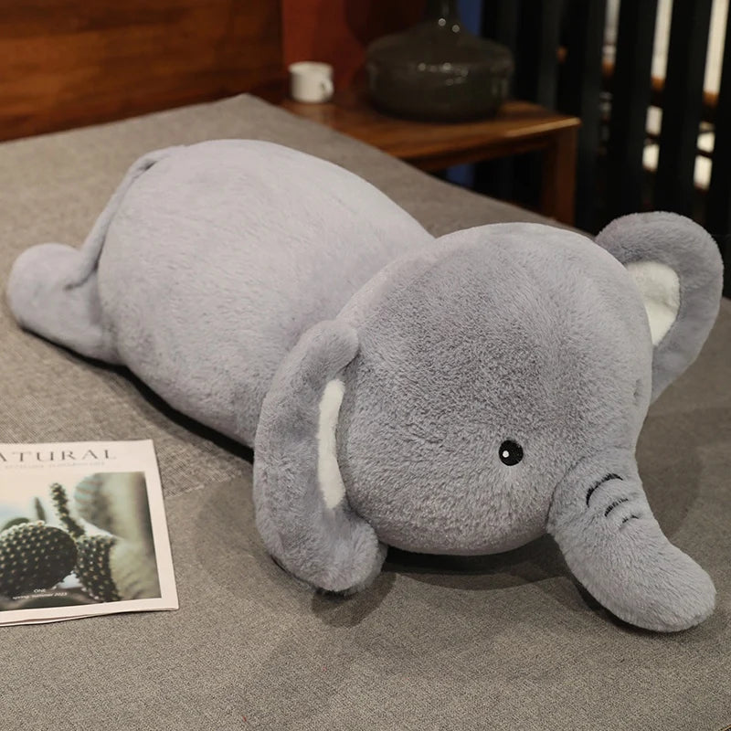 Giant Round Elephant Plush Doll | Cozy Home Decor Gift