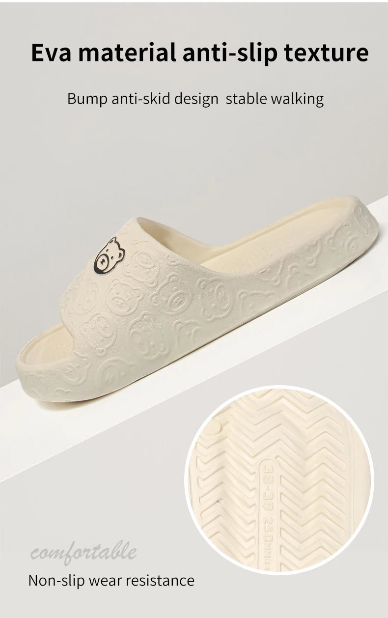 Non-Slip Women's Indoor Summer Slippers | Comfortable Bathroom Sandals
