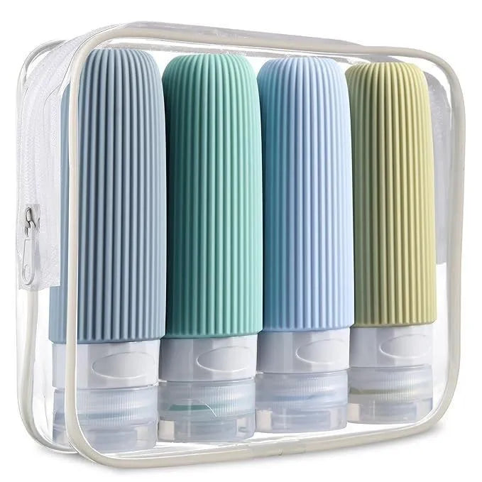 Portable Silicone Travel Bottle | TSA Approved Leak Proof Containers