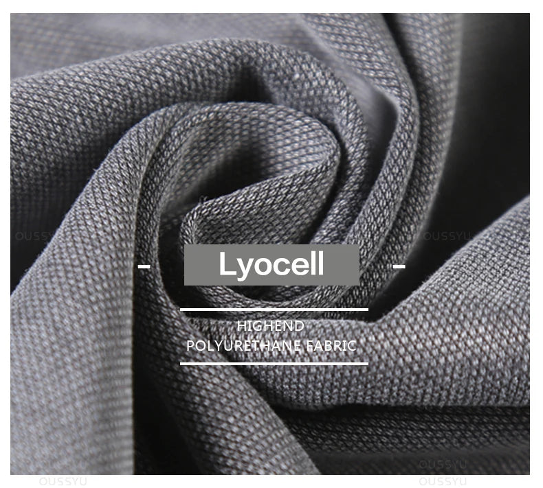 Men's Summer Loose Fit Soft Lyocell Jeans | Casual Comfort Trousers