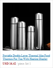 Smart LED Display Vacuum Tea Cup | Insulated Stainless Steel Bottle