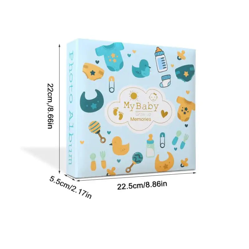 6-Inch Photo Album for Cherishing Baby Memories | High-Capacity