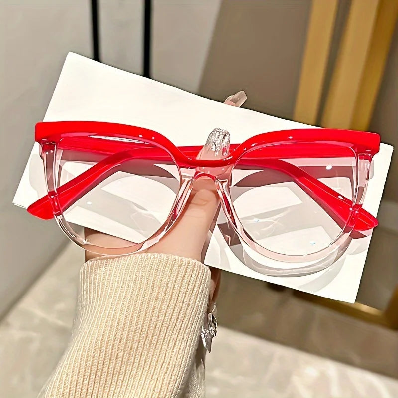 Elegant Cat Eye Glasses for Women | Vintage Gradient Style 2026
