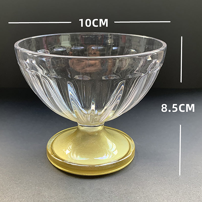 Clear Salad Bowl for Ice Cream, Desserts, and Salads | 250ml