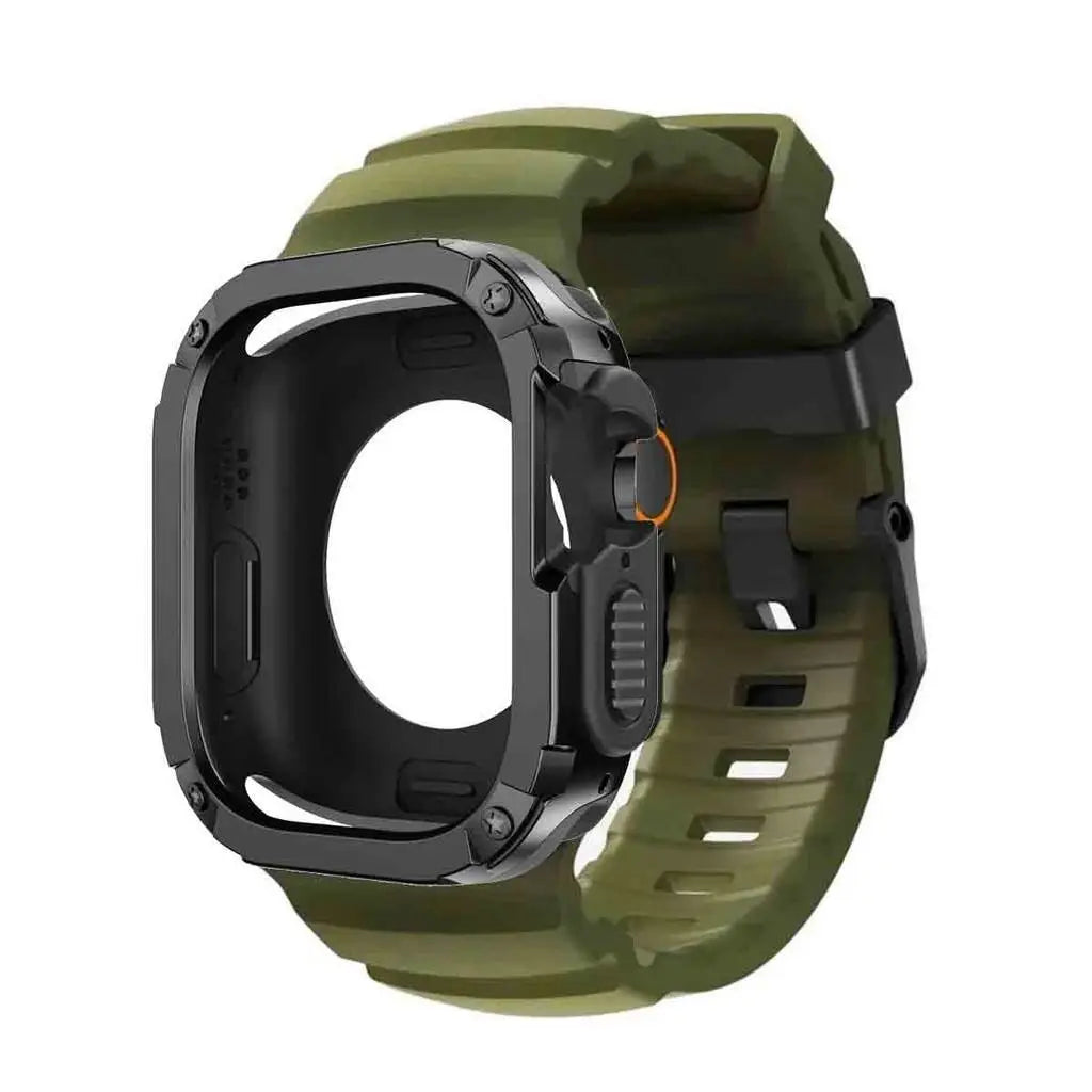 Waterproof Silicone Strap and Case for Smartwatches | Durable & Stylish