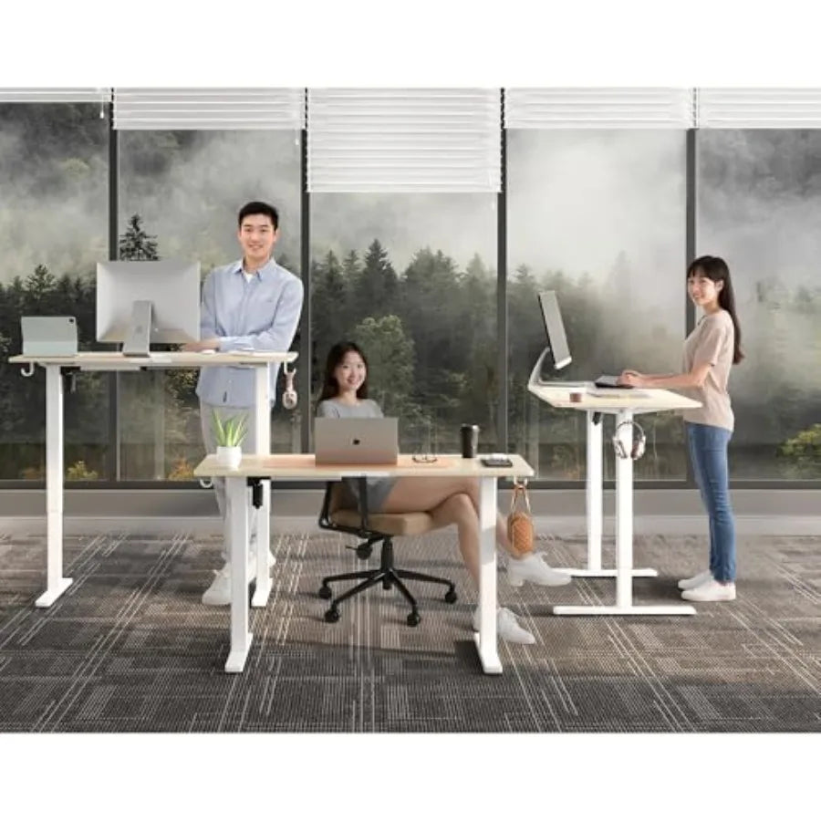 Electric Standing Desk | Adjustable Height Sit-Stand Home Office