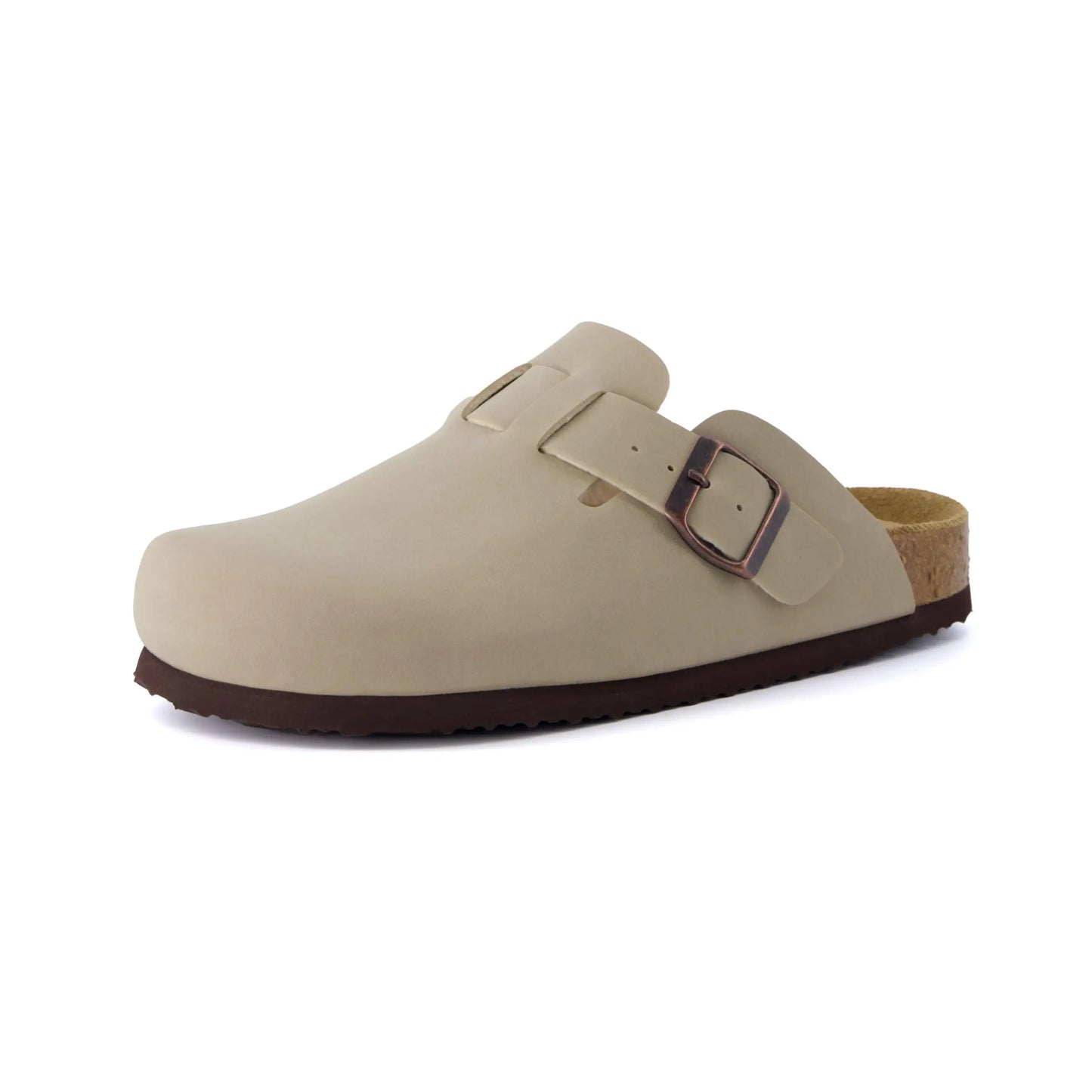 Comfortable Arch Support Suede Clogs for Home and Outdoor