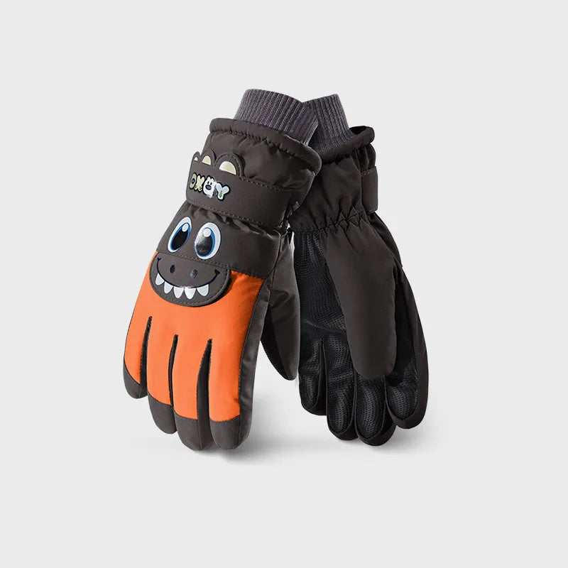 Kids Winter Gloves | Warm, Waterproof, Windproof Skiing Gloves