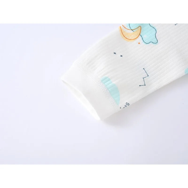 Cute Newborn Baby Romper | Soft Cotton Moon Pattern Bodysuit