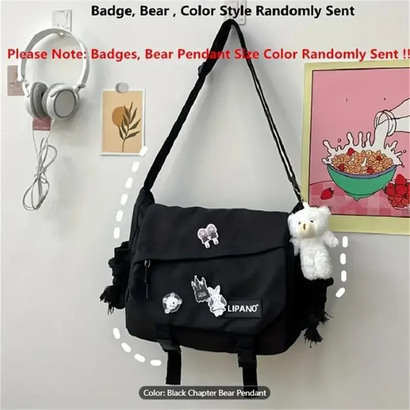 Kawaii Crossbody Bag | Stylish Messenger Bag for Young People