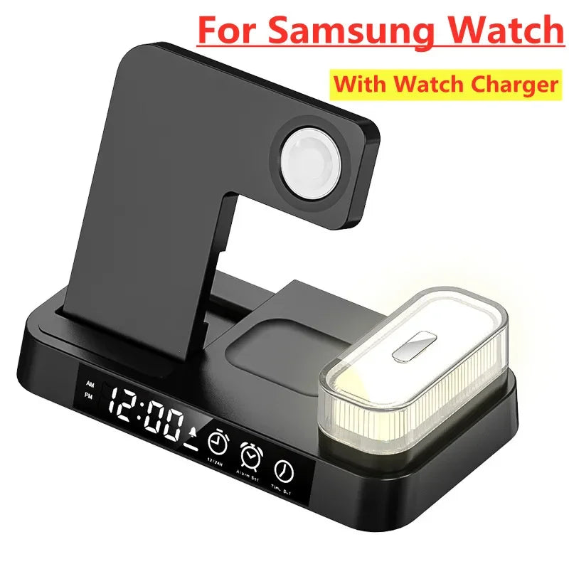 30W 3-in-1 Fast Charging Station | Wireless Charger & Night Light