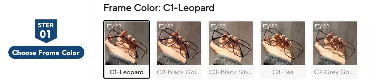 Oval Metal Anti Blue Light Glasses for Women | Stylish Progressive Eyewear