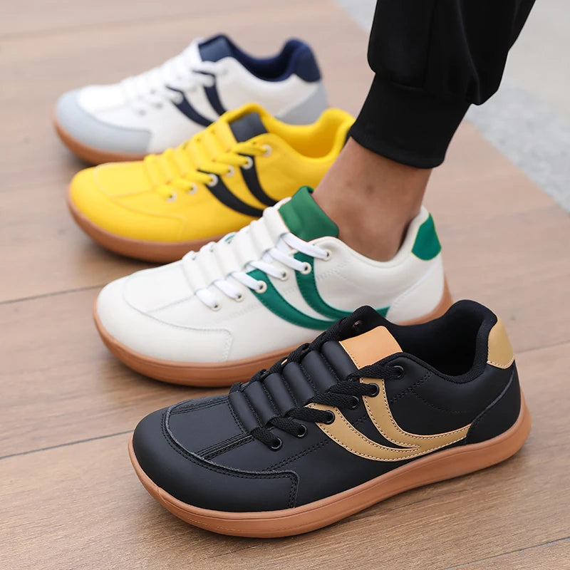 Flat Bottomed Barefoot Shoes | Comfortable Outdoor Ankle Boots