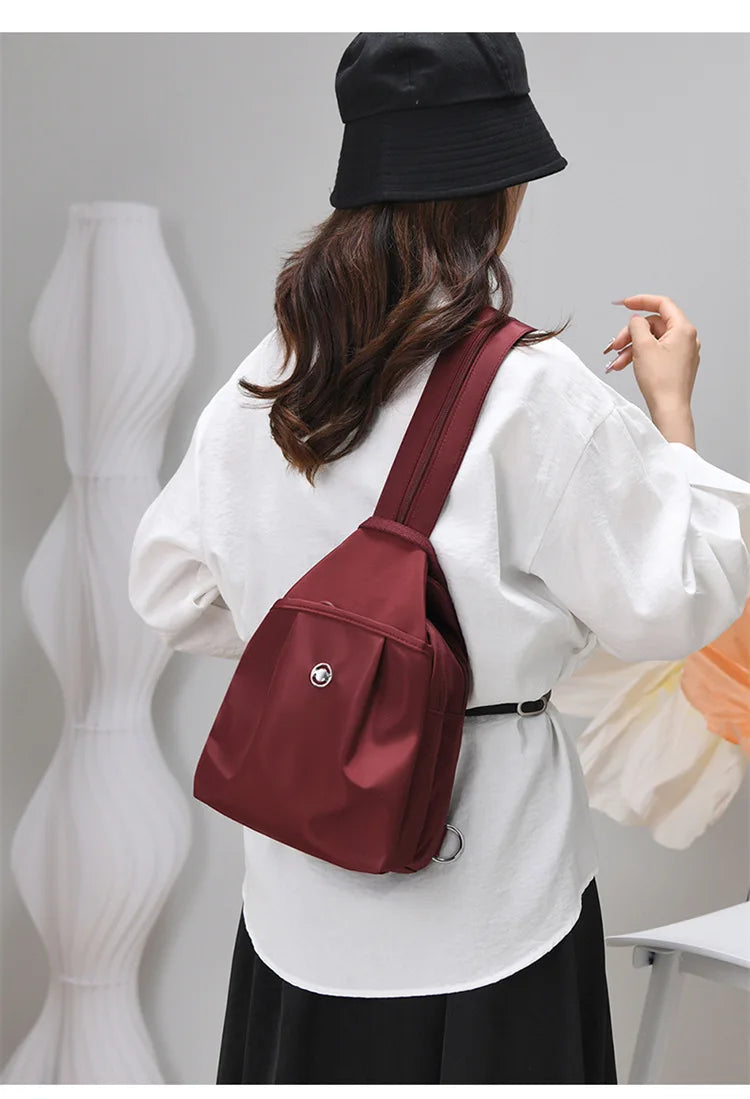 Large-Capacity Crossbody Chest Bag | Versatile Portable Backpack