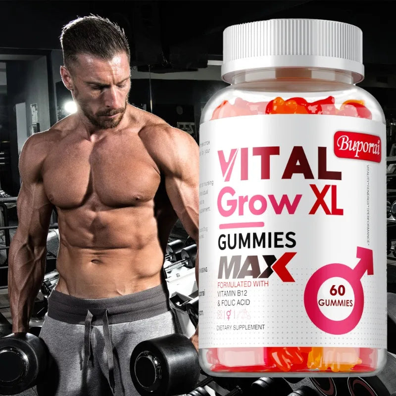 Male Performance Support Gummies | Boost Strength & Recovery