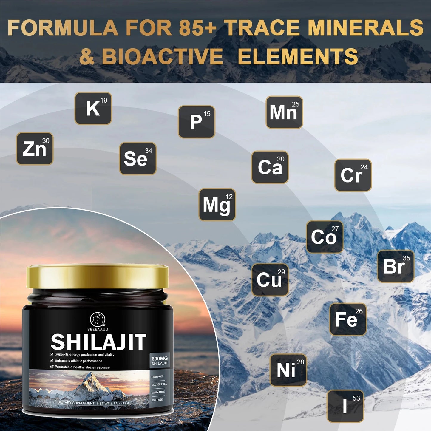 Natural Shilajit Resin Supplements for Immune & Physical Health