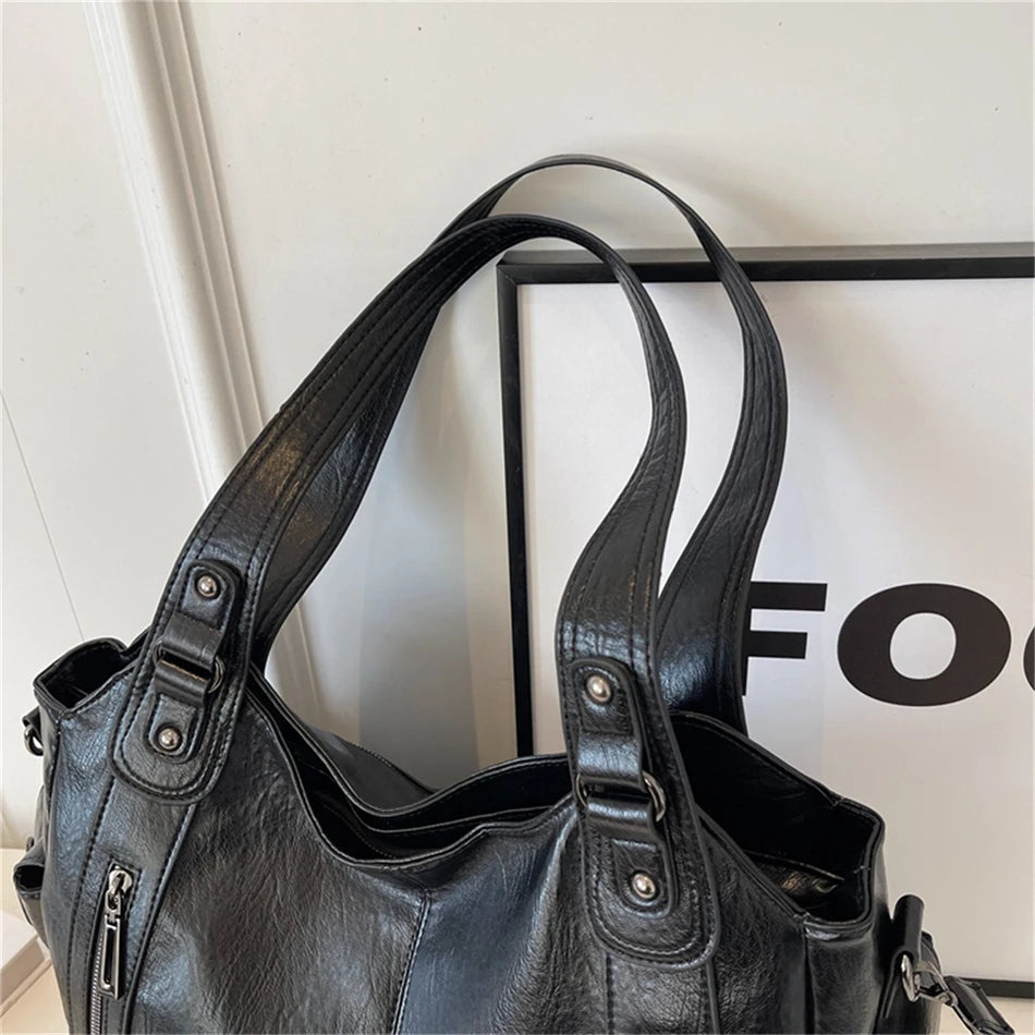 Stylish Large Capacity Shoulder Handbag | Versatile Tote Bag for Women