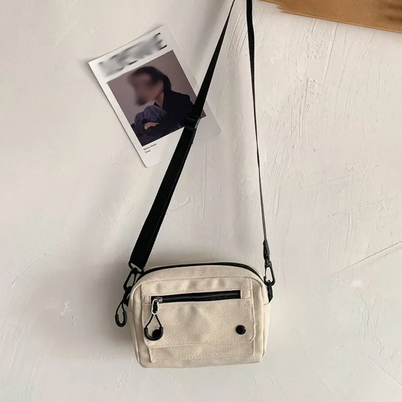 Stylish Canvas Handbag for Women | Mini Crossbody Shoulder Bag
