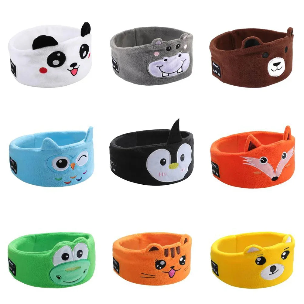 Wireless Over Ear Headband Headphones for Kids | Sleep & Travel Comfort