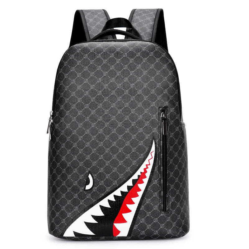 Multifunctional Leather Backpack for Men | Stylish Travel & Work Bag