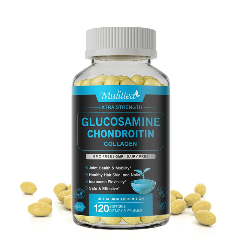 Joint Support Capsules with Collagen Peptides for Health