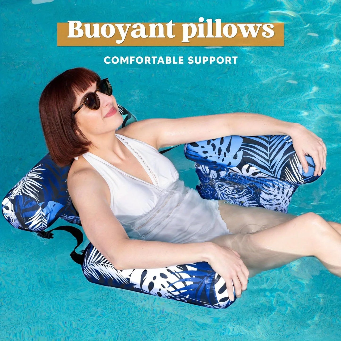 Inflatable Pool Floating Lounge Chairs | Summer Fun for Adults