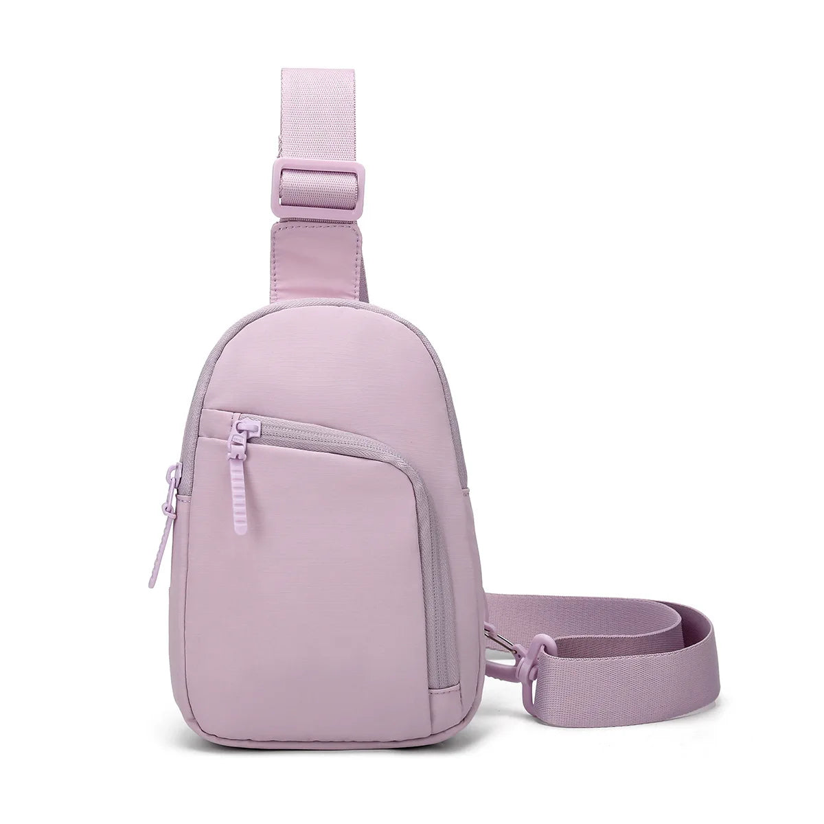 Waterproof PU Leather Sling Bag | Versatile Unisex Chest Bag