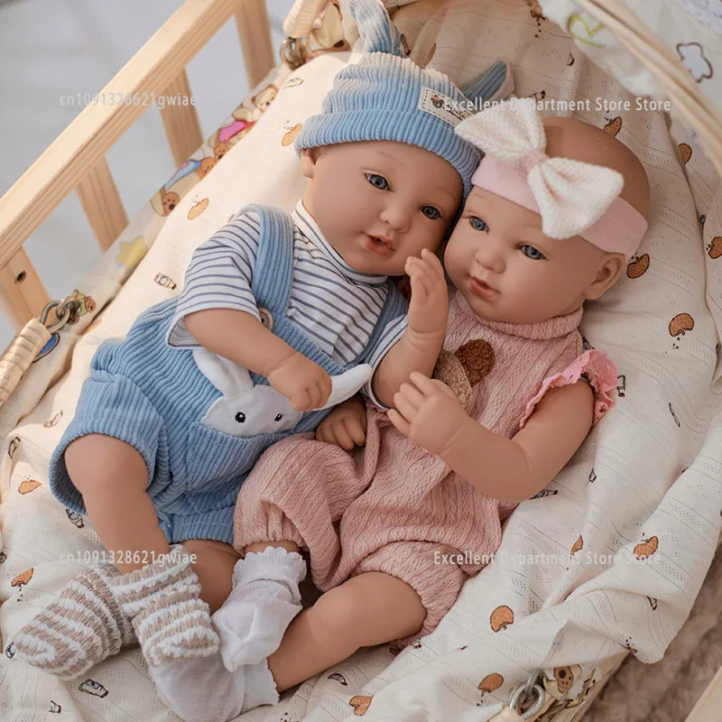 18-Inch Realistic Reborn Doll | Soft Body Baby Doll for Kids