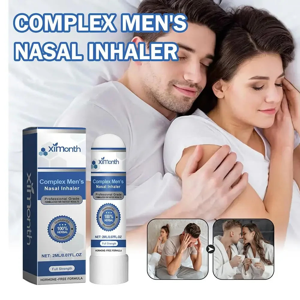 Men's Energy Enhancer Nasal Inhaler | Boost Endurance & Refresh