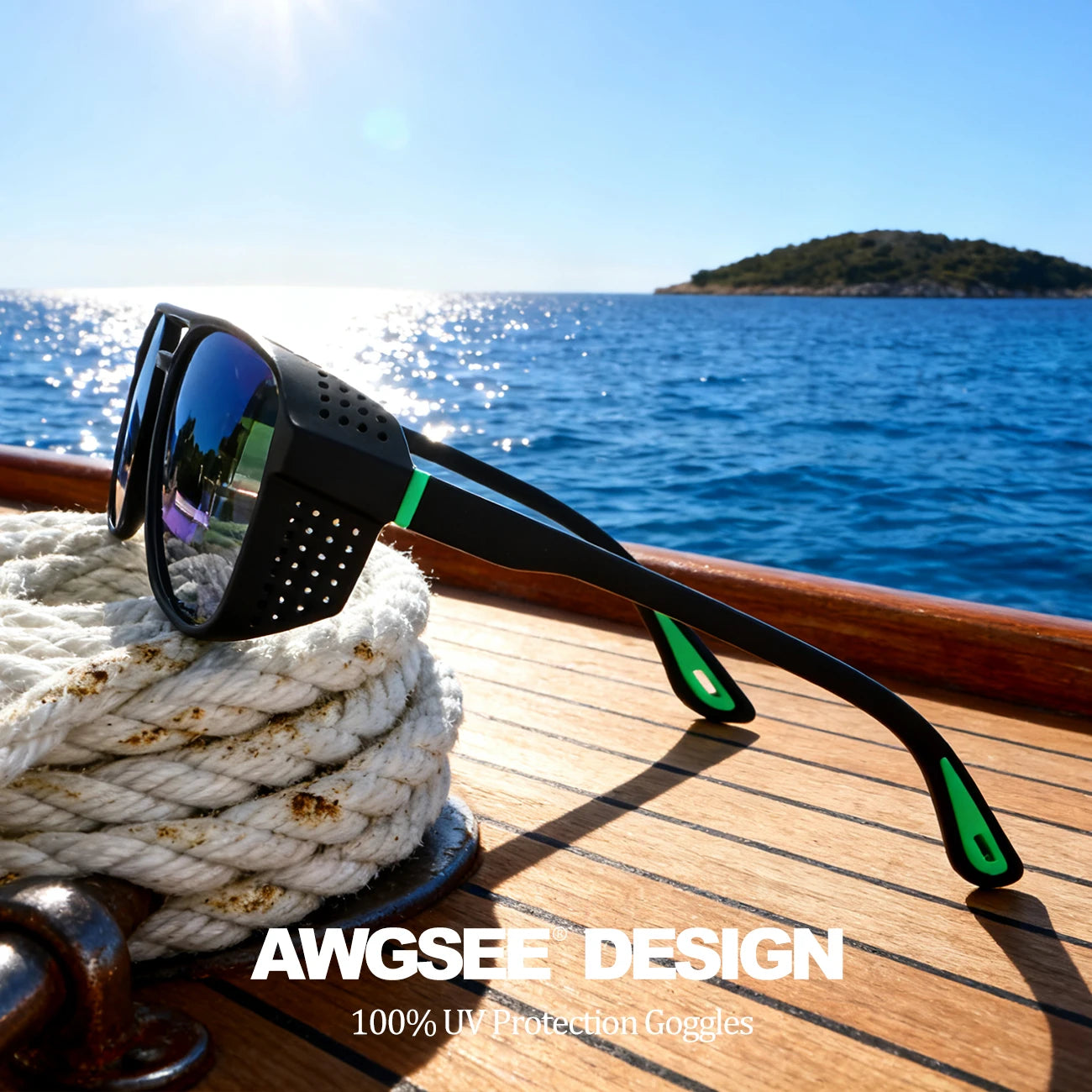 Polarized Sports Sunglasses | Lightweight UV400 Protection for Outdoor Fun