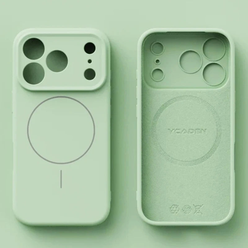 Magnetic Liquid Silicone Phone Case | Soft & Durable Protection