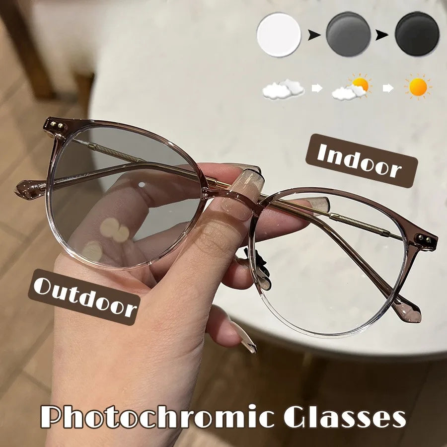 Unisex Photochromic Outdoor Fashion Glasses | Stylish & Versatile