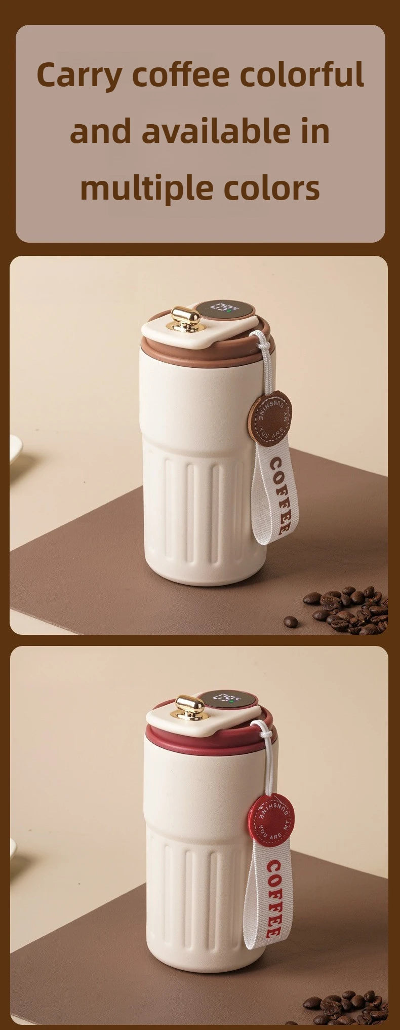 Stainless Steel Vacuum Insulated Tumbler | Portable Travel Mug