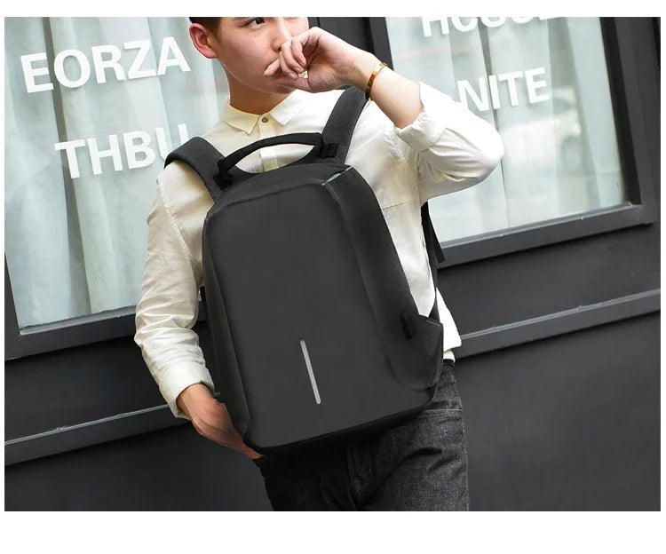 Waterproof Anti-Theft Backpack | Stylish Large Capacity Bag