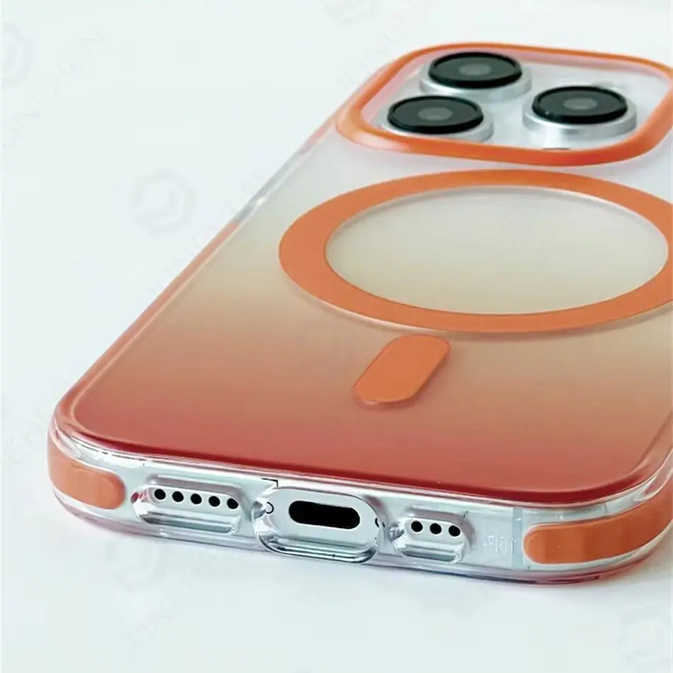 Luxury Gradient Magnetic Shockproof Case for iPhone 14-17 Pro Max